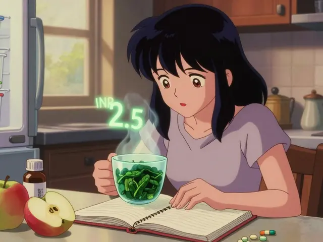 Vitamin K Foods and Warfarin Interactions for INR Control