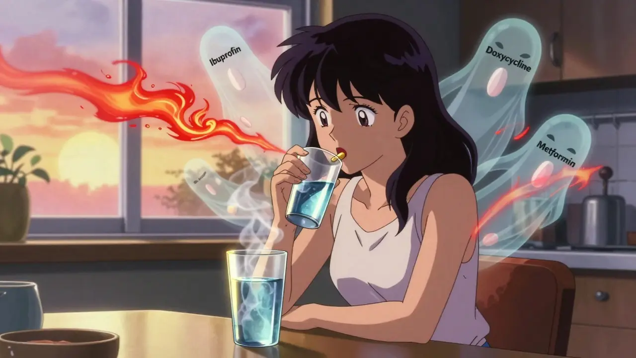 Upset Stomach and Heartburn from Medications: Proven Ways to Reduce Side Effects